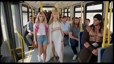 Ai Generated Elf Princess Milked & Creampied In Public Bus Ride thumbnail
