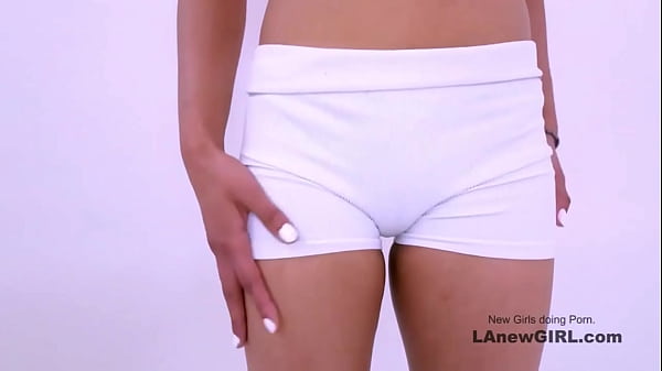 Pretty teen brunette seduced by the producer 