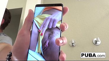 Sexy Brunette bangs her step-brother
