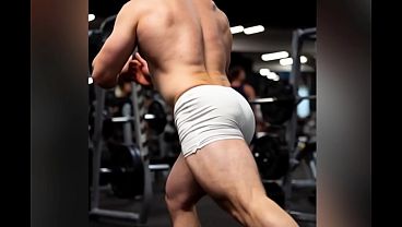 AI DUDES WORKING OUT 