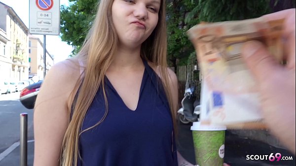 German scout 20 jahre junge amanda auf der strasse angesprochen und in arsch gefickt