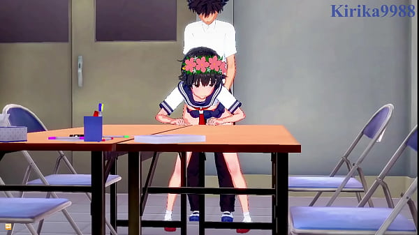 Play MP4 - Mikoto Misaka and Kuroko Shirai and Kazari Uiharu and Toma Kamijo intense sex&period; - A Certain Scientific Railgun Hentai