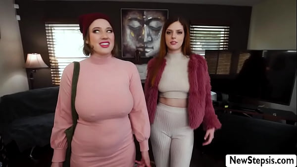 Horny stepbro enjoysthe threesome fun with_her busty and sexy stepsis