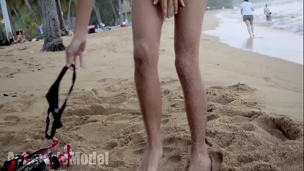 Play MP4 - Hairy Micro Bikini Try on in Public