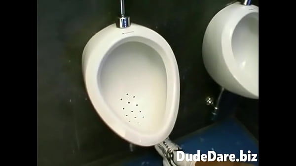 Hard gay dudes doing it hardcore at the bathroom 