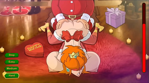 A Dick Before Christmas - Daisy has some naughty fun when Santa comes in and spreads her cheeks 