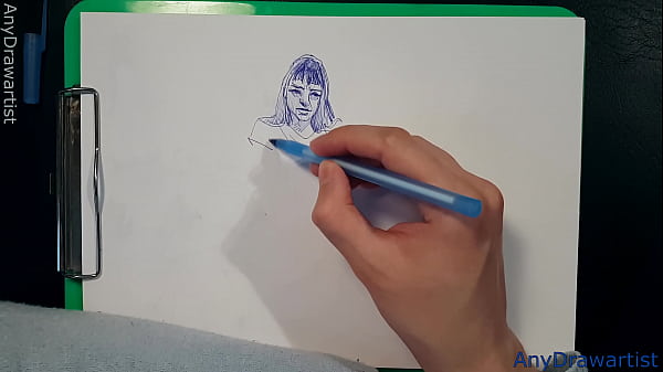 Play MP4 - Ballpoint pen drawing  naked girls  With big boobs &comma; sexy &comma; HOT &excl;