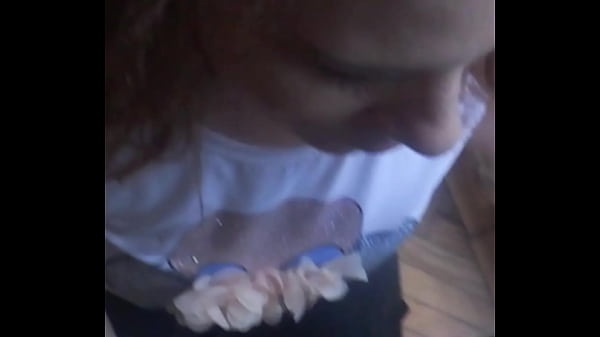 Fans only karla rose thinks filming&rsquo;s over until i demand one last sloppy blowjob in her casual jeans 