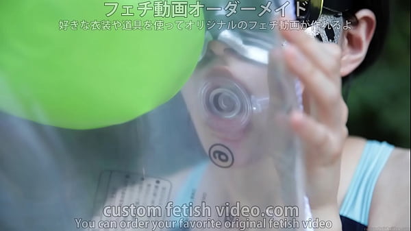 A_woman putting air into_a float