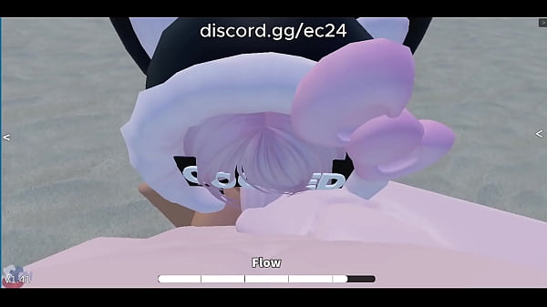 She's having a best time on beach~ 