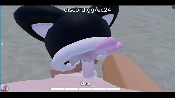 She's having a best time on beach~ 