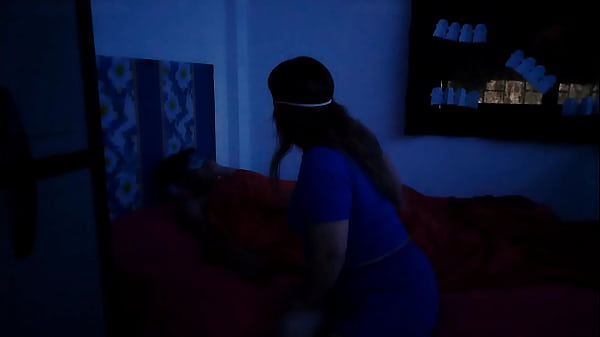 BIG_ASS STEPMOM Dad_leaves stepson with Latina stepmom on Halloween