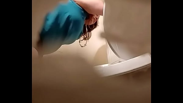 Caught in the bathroom