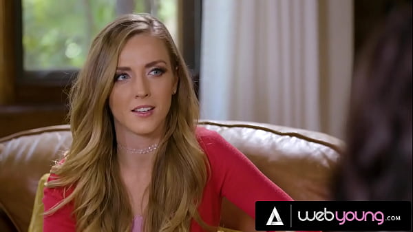 2 horny lesbians rough fuck a str8 babe