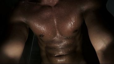 POV: French boyfriend trying hard to penetrate with sweat rain