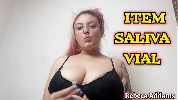 Item saliva vial available for you taste it