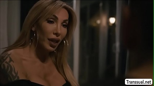 MILF TS Eva Paradis didnt expect Stepson will fuck her butthole 