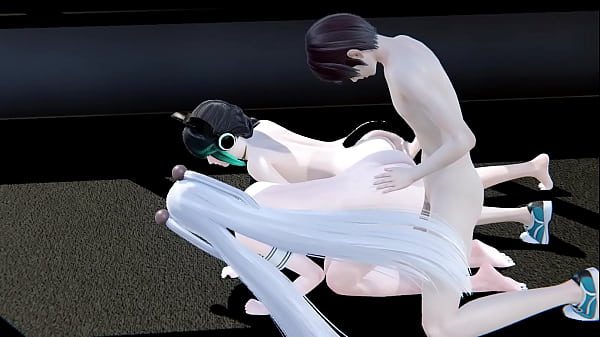 Yaoi Femboy - Kano hardsex in a threesome 