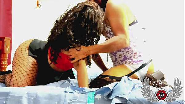 Play MP4 - Sissy cuckold with young BBW Operated&comma; deep anal penetration with giant dildo&period; Two bitches hungry for cock