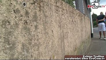 Play MP4 - Deutsche Krankenschwester auf der Stra&szlig;e angesprochen und gefickt