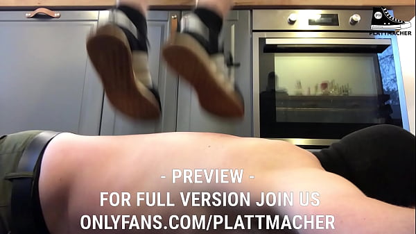 Trampling in Adidas! Doormat got crushed under 117 kg :-D