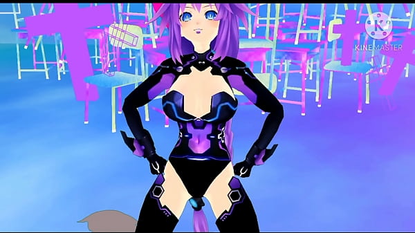 MMD_Bubble Butt Purple Neptunia