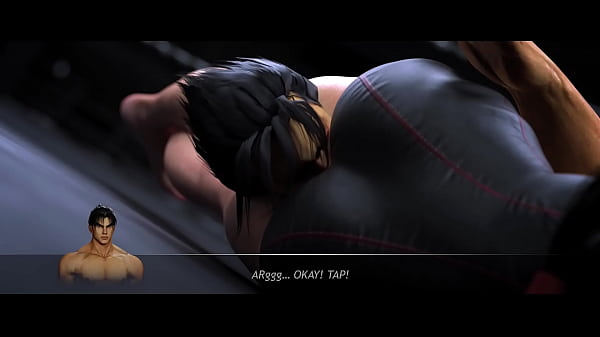 Reverse headscissors on a wrestling ring 