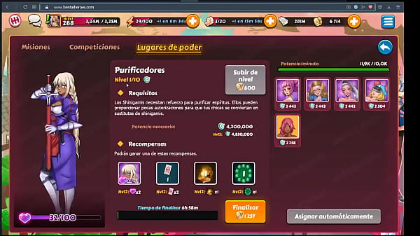 Continuemos Con El Segundo Episodio Del Manejo Avanzado De Mi Cuenta (por Donde Voy) En El Juego Para Adultos, Hentai Heroes. thumbnail