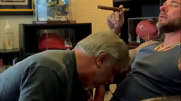 Jason Collins Blowjob While Smoking A Cigar In My Trophy Room! thumbnail