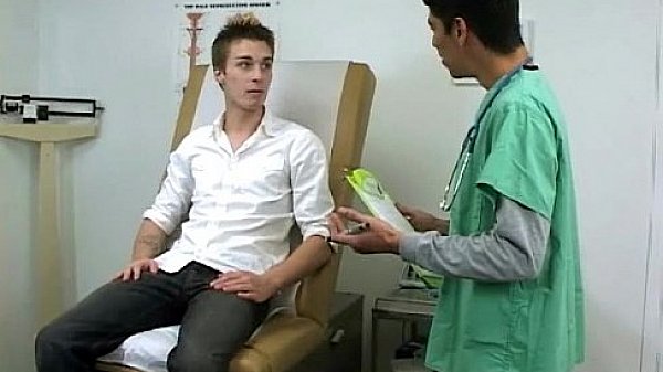 Attractive young gay guy comes to the gay porn 