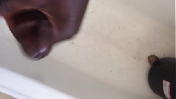 Bathroom masturbation