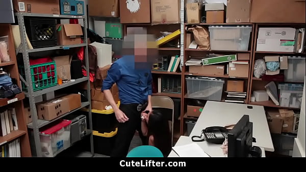 Skinny Teen Fucked For_Shoplifting By Cop