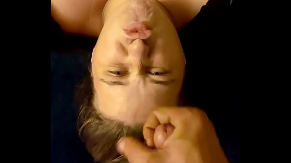 Sucked the cock_and got_her Forehead covered in_sticky stuff