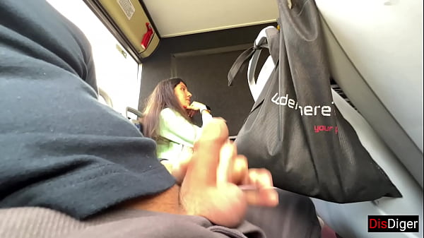 Play MP4 - A stranger girl jerked off and sucked my dick in a public bus full of people