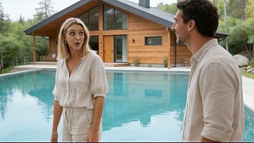 A Sexy Blonde Stepdaughter Gets Fucked By Her Perverted Stepfather's Huge Cock At Their New Cabin - (ai-generated Video) thumbnail