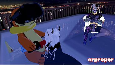 Nonton Erpleasure Vrchat: Horny Beizel In Vr Gets His Cock Sucked & Ridden By A Panda Girl thumbnail