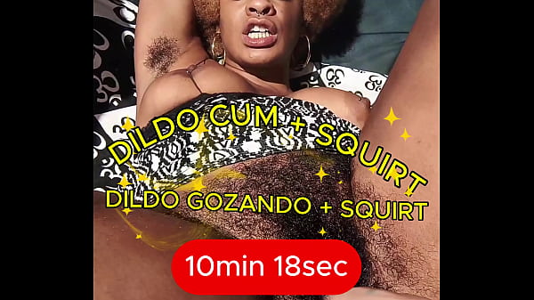 DILDO CUM ON MY HAIRY PUSSY (video  25pics combo)