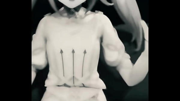 A cheerful Genshin girl waves with a bright smile, her aqua hair glowing under the lights. Sweet and innocent on the surface, but her charm hides a deeper magic&hellip; bio link waiting 