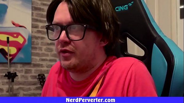 Geek with glasses needs two girls