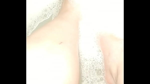 My feet in a bath