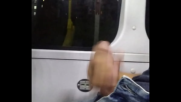 Punheta no bus&atilde_o