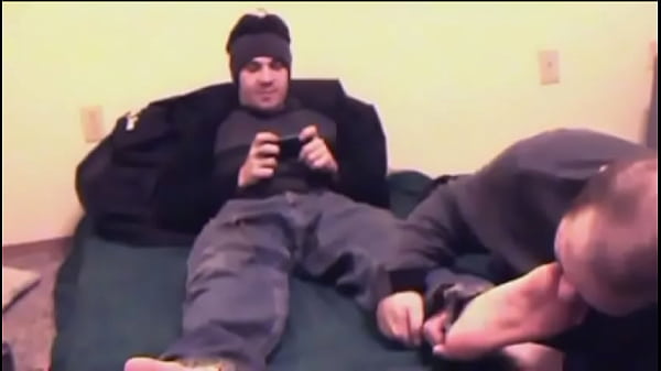 2 Hot Guys Use Faggot For Fun Evil Red Teases Master Rod About Getting Blown By His Faggot The Night Before.red Makes Him Sniff And Then Suck On Rod's Feet Red's Ass Needs To Be Cleaned And He Shows thumbnail