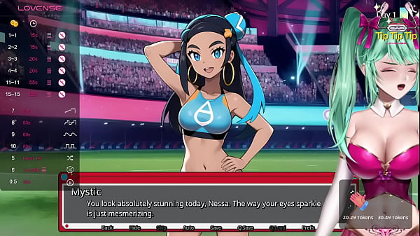 Magical girl lewdtuber & nsfw voice actress plays pokemon hentai game magicalmysticva