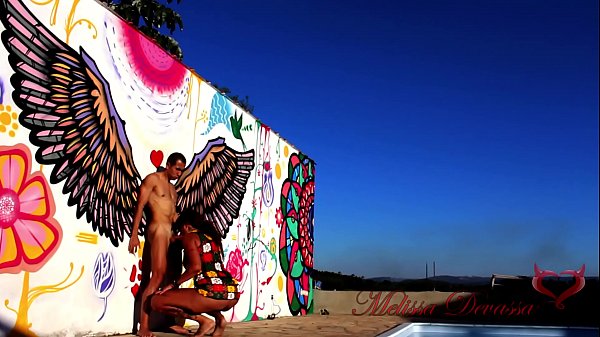 Bebeu e deu pro anjo Melissa Devassa e Liu Gang