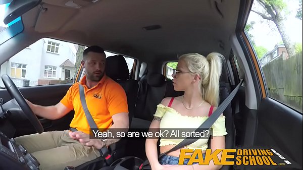 Play MP4 - Fake Driving Big tits blonde gets fucked and cum splattered glasses