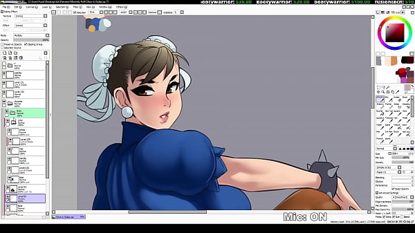 Chun li broadcast by liveforthefunk on picarto from october twentieth 2020 