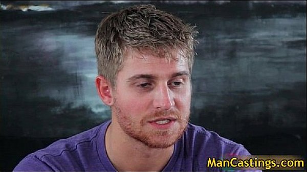 Pretty face gay stud Logan takes rigid gays 