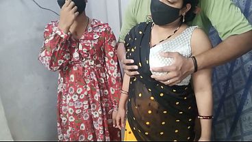 Indian Man Having Sex With Wife And Sister-in-law At Once... Wow What A Sex thumbnail