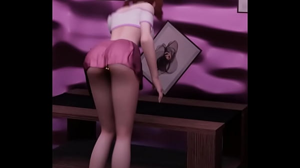 DVa Overwatch Upskirt 3D HENTAI