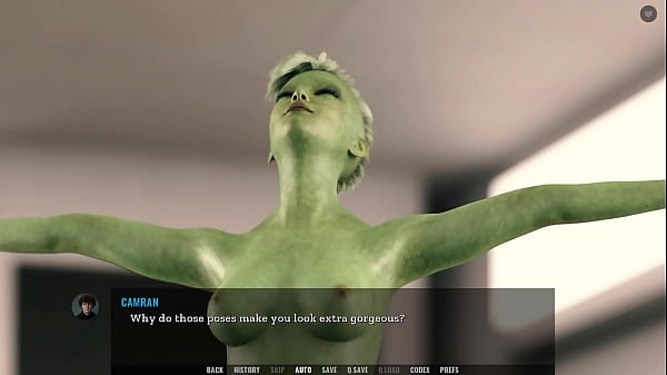 Nonton Tales From The Unending Void #48 - Big Tits Alien Girl Is Ready For Big White Cock thumbnail